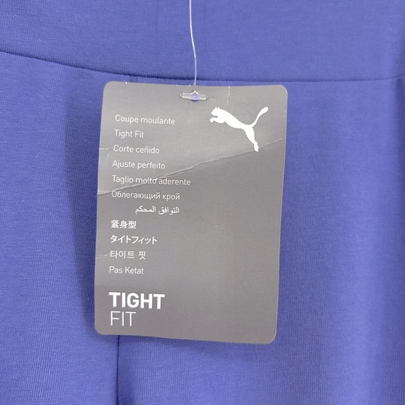 Puma Womens Colorblock Tight Fit Leggings Women’s Size XS Hazy Blue Purple NWT! - Picture 5 of 11